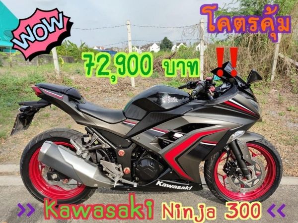 เก็บเงินปลายทาง  Kawasaki Ninja 300 ABS รูปที่ 0